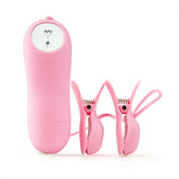 Elektra plus E-stim vibrating nipple clamps